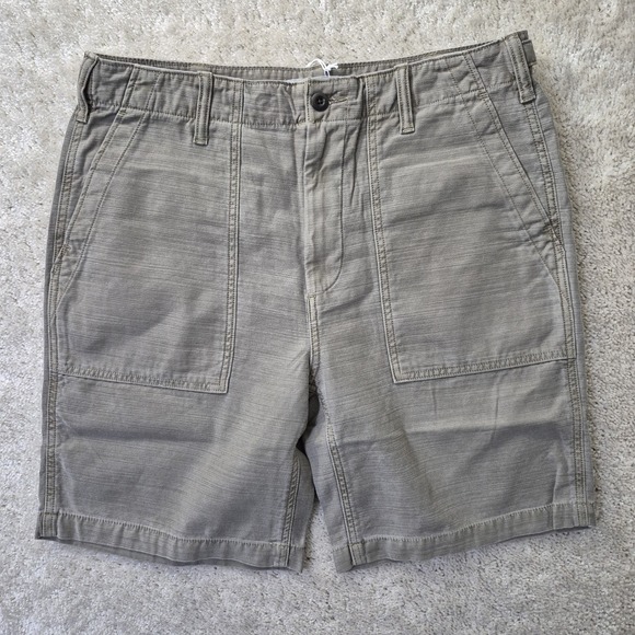 Outerknown Other - Outerknown Voyager Utility Shorts Mens 33 Organic Slub Cotton Heavy Outdoor Hike